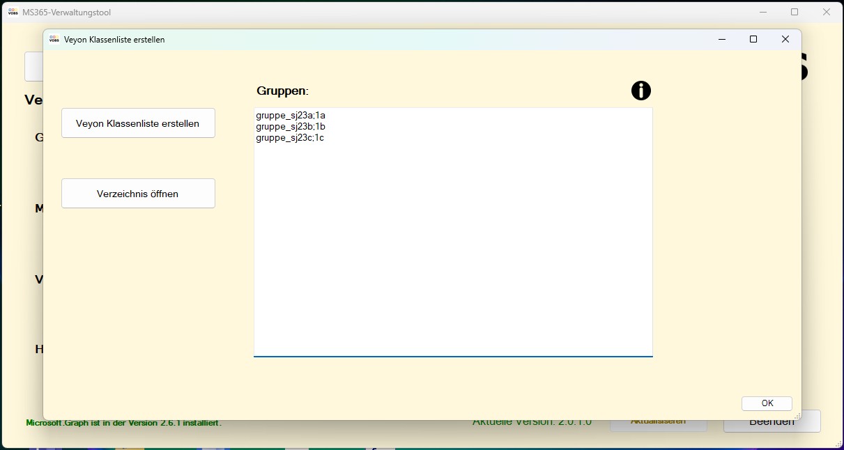 Ein Bild, das Text, Screenshot, Display, Software enthält.Automatisch generierte Beschreibung